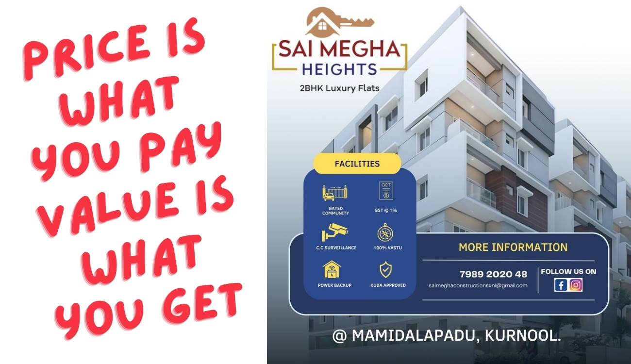 Sai Megha Constructions - Sai Megha Projects - Kurnool